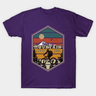 Mountain down hill T-Shirt